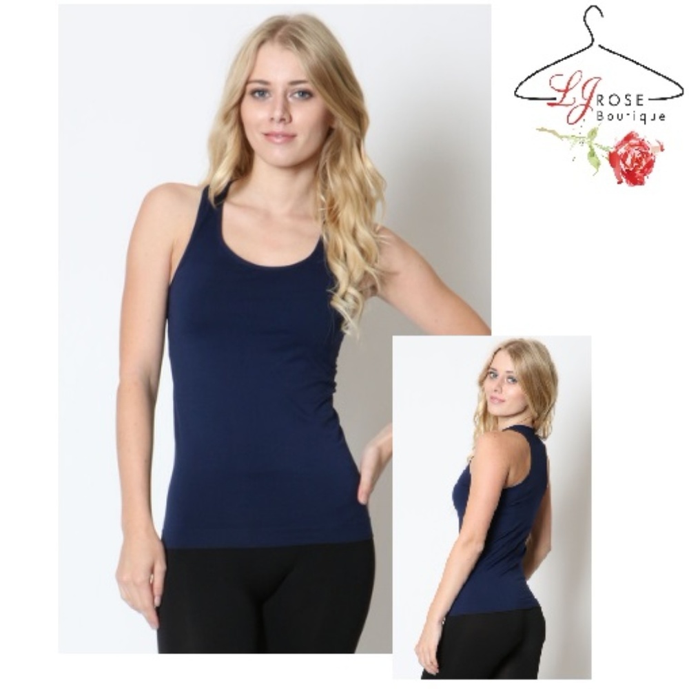 SEAMLESS RACERBACK TANK‎ TOP